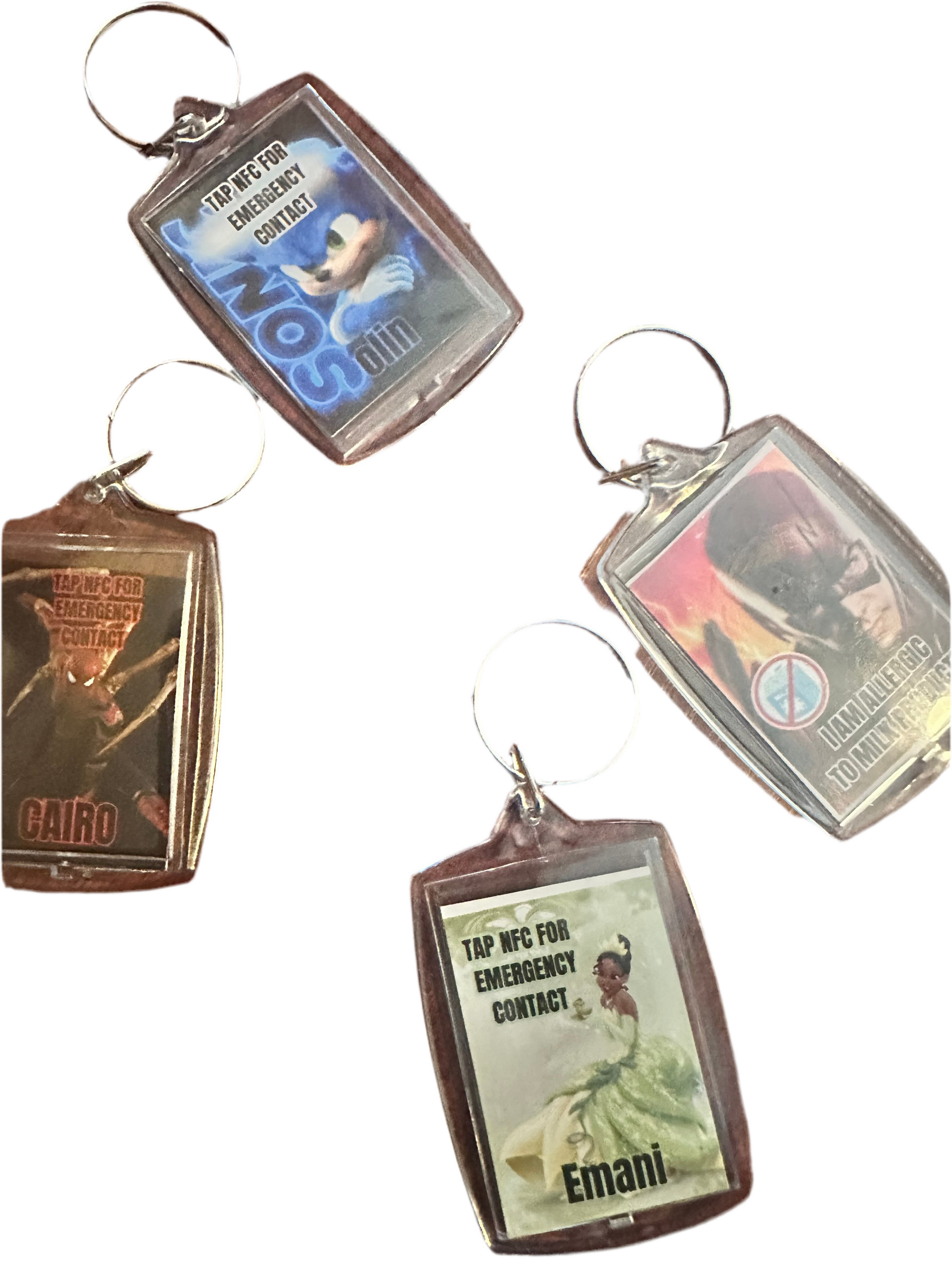 Key chains- Emergency