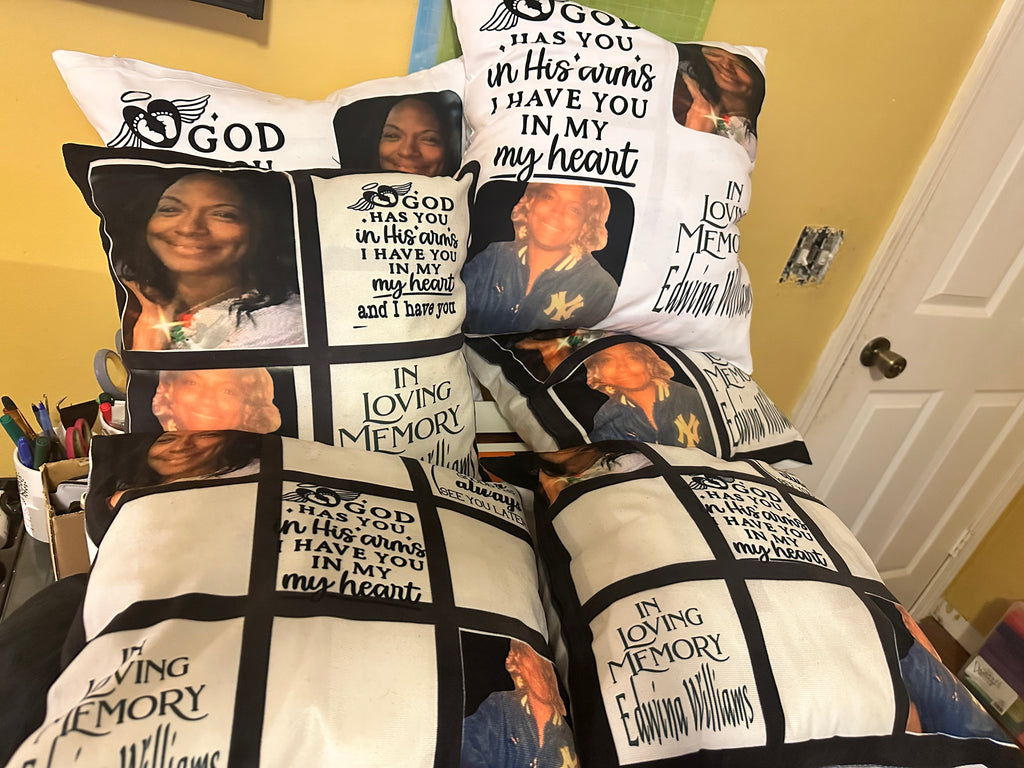 Personalized pillows