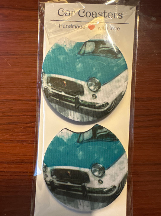 Personalized Car Coasters